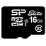 Silicon Power Elite | MicroSDHC | 16GB | Class 10 | UHS-I U1 | Tot 85MB/s | Inclusief SD-adapter | Zwart