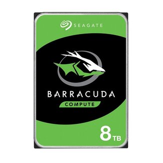 Seagate Barracuda HDD 3.5" | 8TB SATA III | 5400RPM