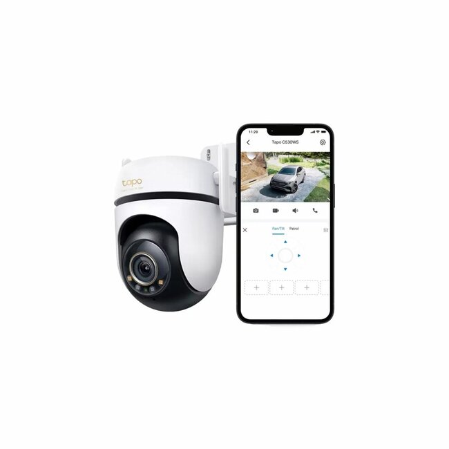 TP-Link Tapo C530WS | IP-Beveiligingscamera | Voor Buiten | 2880 x 1620 | Muurbevestiging