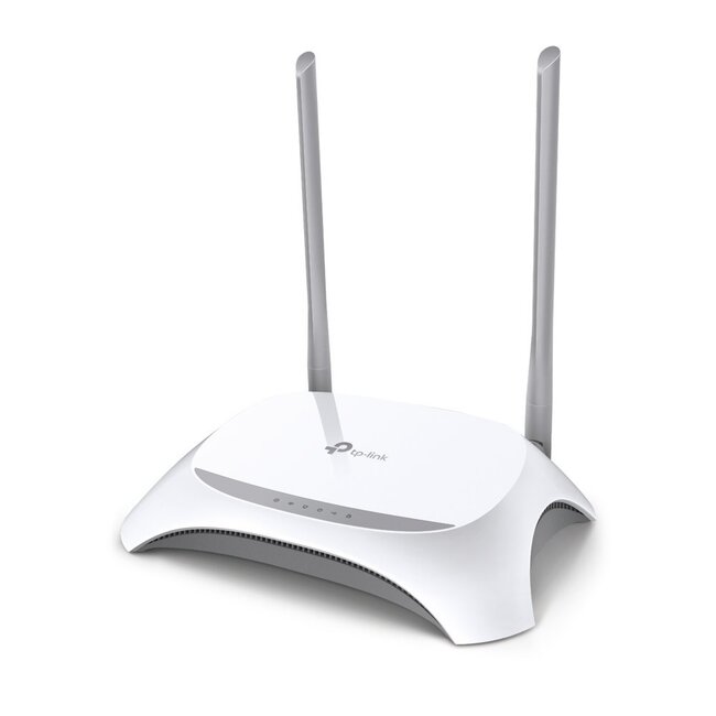 TP-Link TL-MR3420 | 4G LTE Router | WiFi 4 (2,4 GHz) Single-band | Ethernet Fast (10/100 Mbps) | tot ~300 Mbit/s