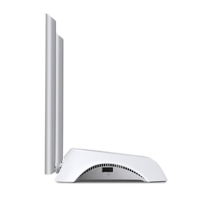TP-Link TL-MR3420 | 4G LTE Router | WiFi 4 (2,4 GHz) Single-band | Ethernet Fast (10/100 Mbps) | tot ~300 Mbit/s