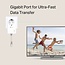 TP-Link AV1000 | Powerline Adapter Set | 1000 Mbps | Gigabit Ethernet | Starter Kit