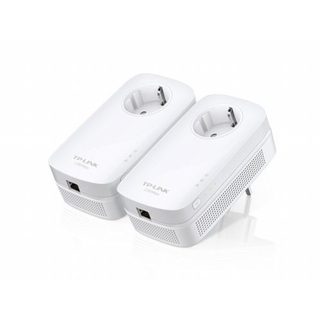 TP-Link AV1300 | Gigabit Powerline Adapter Set | HomePlug AV2 | 1200 Mbps | Met Stopcontact | Starter Kit