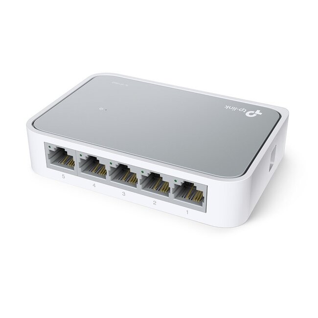 TP-Link TL-SF1005D | Unmanaged Switch | 5-poorts Fast Ethernet (10/100 Mbps) | Wit