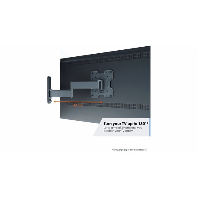 Vogel's Comfort TVM3245 | Draai- en kantelbare TV-beugel | 19-43" | max 15kg | VESA 400x400