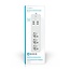Nedis | Wi-Fi Slimme Stekkerdoos | 4 Stopcontacten | 2 USB-poorten | Wit