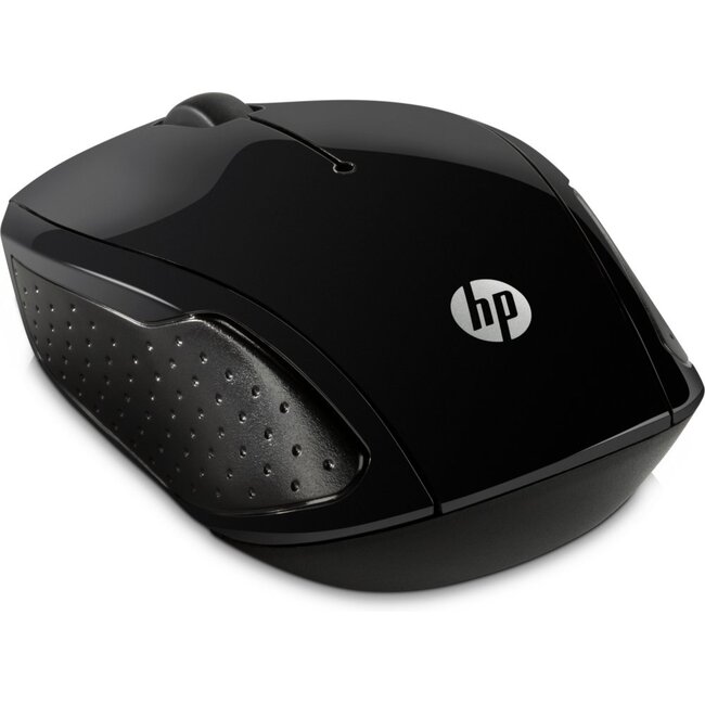 Hewlett Packard HP 200 | Draadloze Muis | Links- en Rechtshandig | RF | 1000 DPI | Zwart
