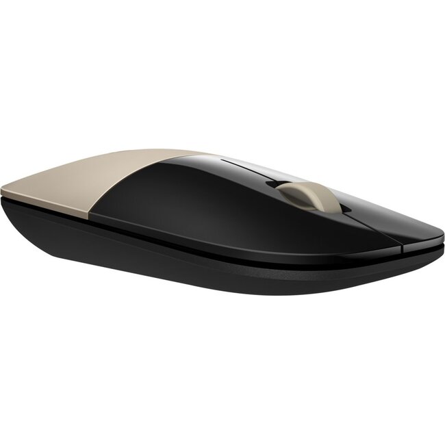 Hewlett Packard HP Z3700 | Draadloze Muis | Links- en Rechtshandig | RF | 1200 DPI | Goud