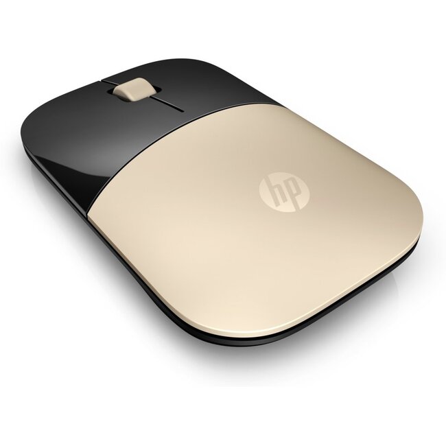 Hewlett Packard HP Z3700 | Draadloze Muis | Links- en Rechtshandig | RF | 1200 DPI | Goud