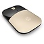 Hewlett Packard HP Z3700 | Draadloze Muis | Links- en Rechtshandig | RF | 1200 DPI | Goud