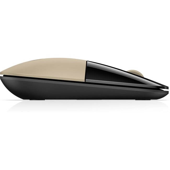 Hewlett Packard HP Z3700 | Draadloze Muis | Links- en Rechtshandig | RF | 1200 DPI | Goud