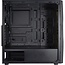 Inter-Tech Thunder Blue Light | Midi Tower Case | Zwart | RENEWED (refurbished)