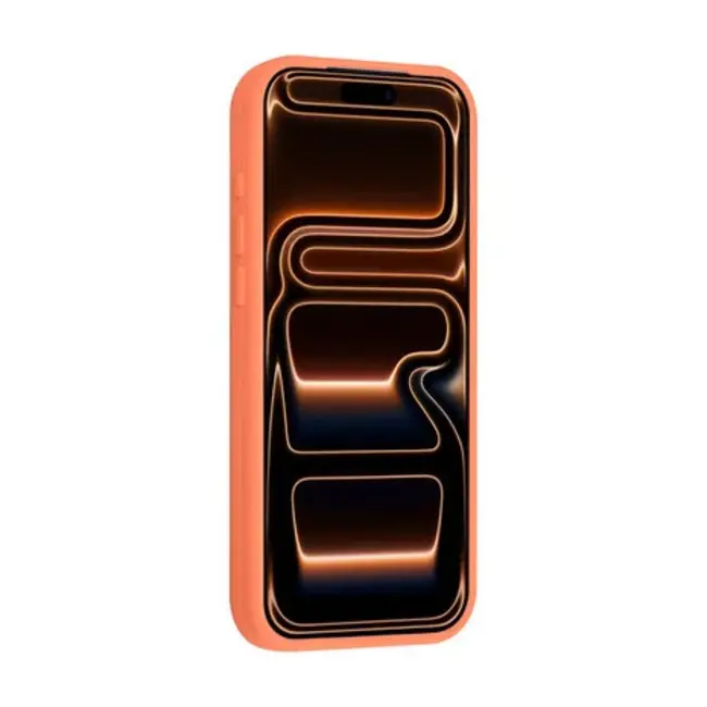 Tuniq iPhone  Backcover hoesje - Magsafe - Full Silicone - Oranje