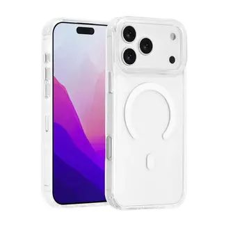 Tuniq iPhone  Backcover hoesje - Magsafe - Full Silicone - Transparant