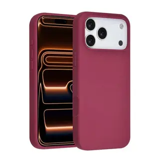 Tuniq iPhone Backcover hoesje - Full Silicone - Paars