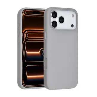 Tuniq iPhone  Backcover hoesje - Full Silicone - Grijs