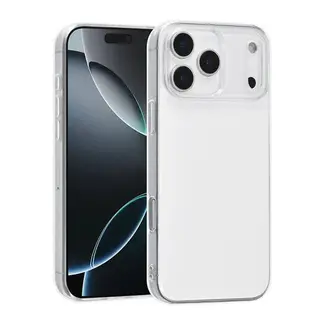 Tuniq iPhone  Backcover hoesje - Full Silicone -Transparant