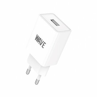 Wave Wave WA-319W Travel Charger 12W USB-A Adapter (wit)