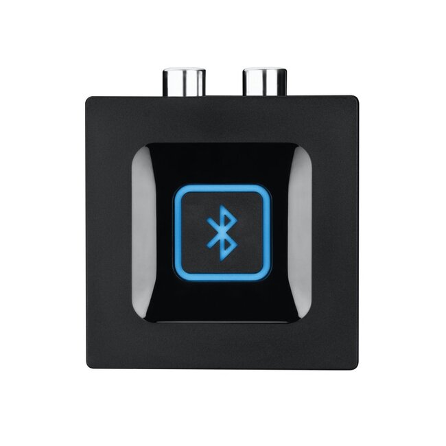 Logitech Bluetooth Audio Adapter | Draadloos Streamen | 3,5mm & RCA | Zwart