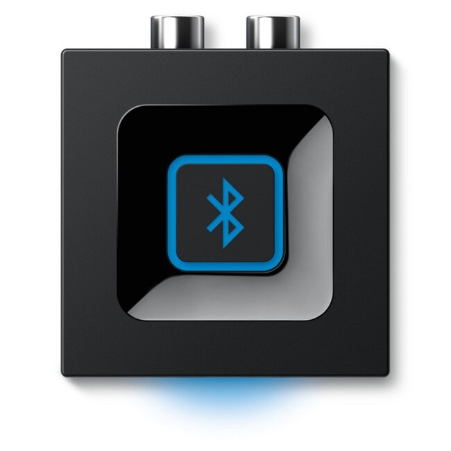 Logitech Bluetooth Audio Adapter | Draadloos Streamen | 3,5mm & RCA | Zwart