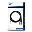 ACT AC3605 | 3.5mm naar 2x RCA Audiokabel | 1,5 Meter | Stereo | Zwart