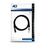 ACT AC3617 | 3.5mm Audiokabel | 5 Meter | Stereo Jack naar Jack | Zwart