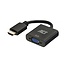 ACT AC7535 | HDMI naar VGA Adapter | 0,23 m | Zwart