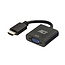 ACT AC7535 | HDMI naar VGA Adapter | 0,23 m | Zwart