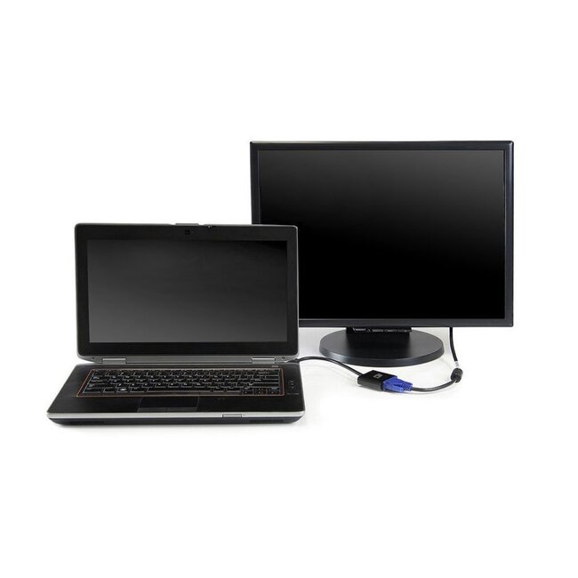 ACT AC7535 | HDMI naar VGA Adapter | 0,23 m | Zwart