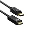 ACT AC7550 | DisplayPort naar HDMI Kabel | 1,8 m | Zwart
