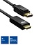 ACT AC7550 | DisplayPort naar HDMI Kabel | 1,8 m | Zwart
