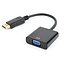 Gembird A-DPM-VGAF-02 | DisplayPort naar VGA Adapter | Zwart