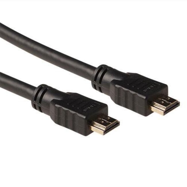 ACT AK3906 HDMI Kabel | 10 m | High Speed v2.0 | HDMI Type A naar Type A | Zwart