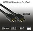 ACT AK3942 | 1 m HDMI Kabel | HDMI Type A naar Type A | Zwart