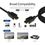 ACT AK3942 | 1 m HDMI Kabel | HDMI Type A naar Type A | Zwart