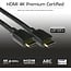 ACT AK3946 HDMI Kabel | 5 m | HDMI Type A naar Type A | Zwart
