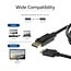ACT AK4074 | DisplayPort-kabel | 3 meter | 4K@60Hz | DP 1.2 | Vergulde connectoren | Zwart