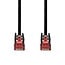Nedis netwerkkabel | Cat6 | U/UTP (UTP) | 1 m | Zwart | CCGL85200BK10