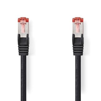Nedis S/FTP Cat 6 Netwerkkabel | 1 m | Zwart
