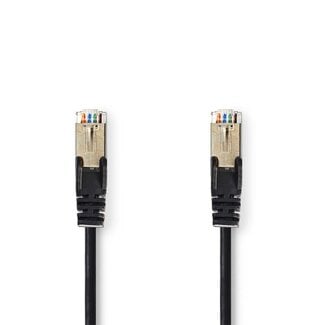 Nedis netwerkkabel | Cat5e | SF/UTP (S-FTP) | 3 m | Zwart | CCGP85121BK30
