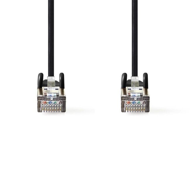 Nedis netwerkkabel | Cat5e | SF/UTP (S-FTP) | 3 m | Zwart | CCGP85121BK30