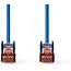 Nedis netwerkkabel | Cat6 | S/FTP (S-STP) | 2 m | Blauw | CCGP85221BU20