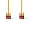 Nedis netwerkkabel | Cat6 | SF/UTP (S-FTP) | 3 m | Geel | CCGP85221YE30