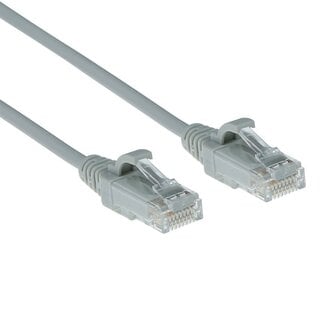 ACT netwerkkabel | Cat6 | U/UTP (UTP) | 0,25 m | Grijs | DC9052