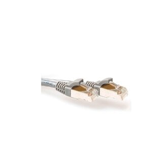 ACT netwerkkabel | Cat6a | S/FTP (S-STP) | 2 m | Grijs | FB3002