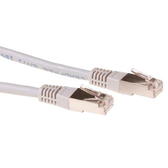 ACT netwerkkabel | Cat6 | S/FTP (S-STP) | 1 m | Grijs