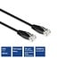 ACT UTP Cat 6 Patchkabel | 15 m | RJ45 | Zwart