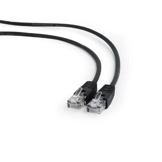 Gembird netwerkkabel | Patch cord | Cat5e | U/UTP (UTP) | 0,25 m | Zwart