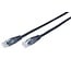 Gembird netwerkkabel | Patch cord | Cat5e | U/UTP (UTP) | 0,25 m | Zwart