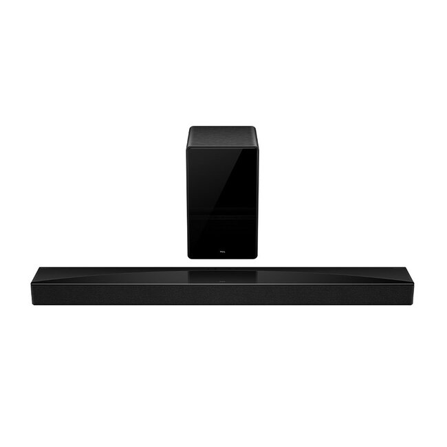 TCL Q75H | 5.1.2 Soundbar | Dolby Atmos & DTS:X | 620W | Draadloze Subwoofer | Titanium